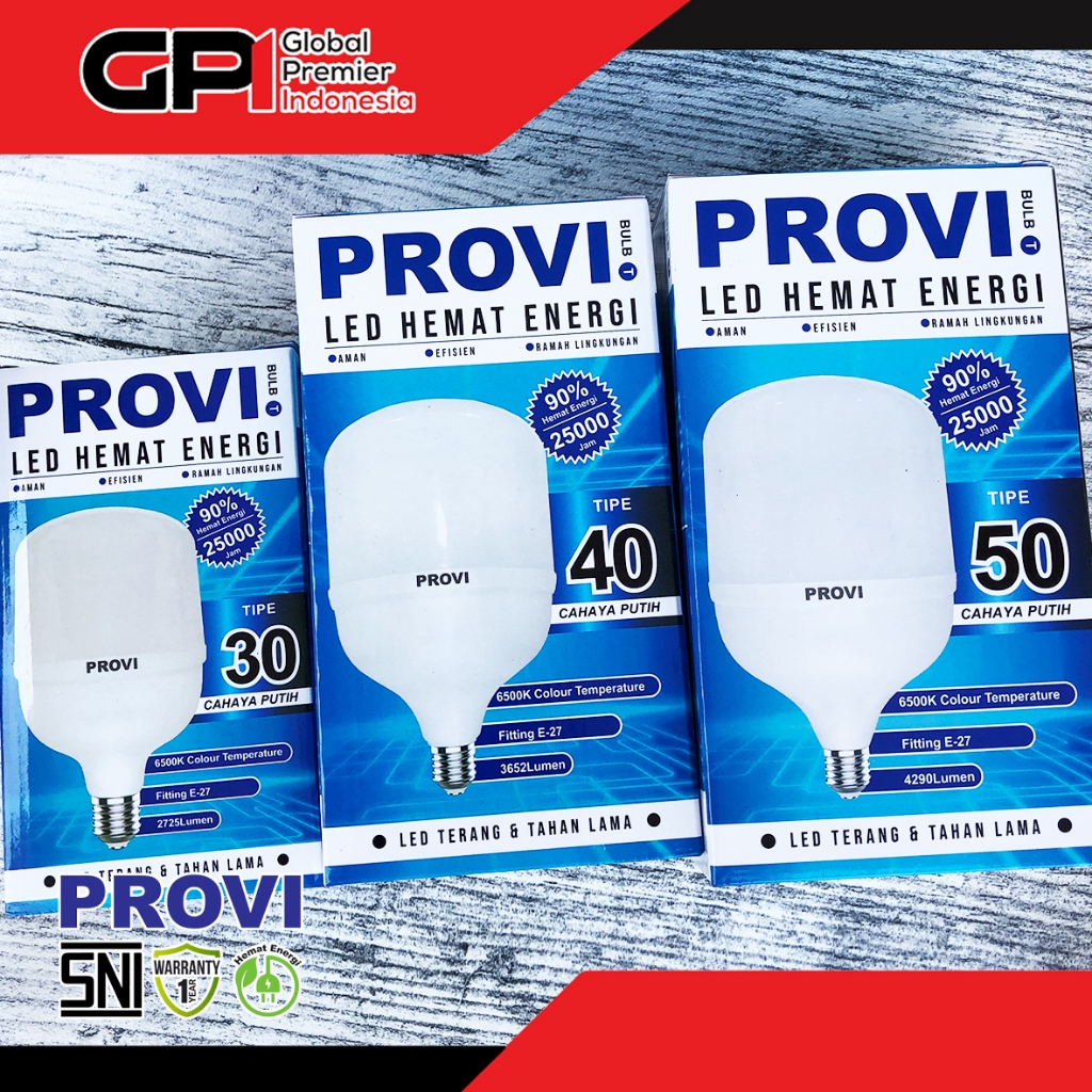Jual Provi T Lampu Capsule Led 20 Watt / 30 W / 40W / 50W Putih Hemat ...