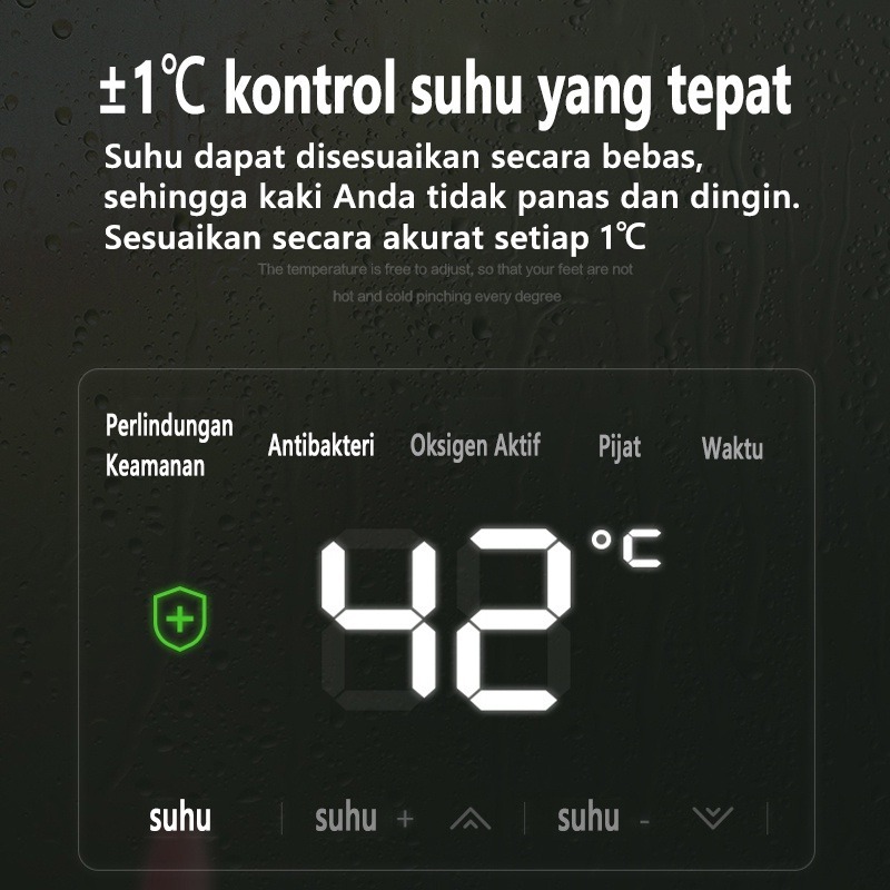 Jual ember rendam kaki otomatis dengan pemanas konstan/perangkat ...