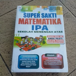 BUKU LATIHAN SOAL SMP MATEMATIKA / SUPER SAKTI MATEMATIKA IPA