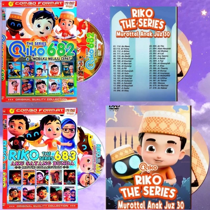 Jual KASETDVD VIDEO KOLEKSI LENGKAP FILM RIKO THE SERIES TERBARU ...