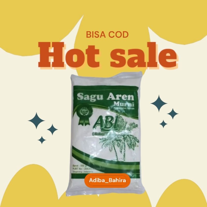 Jual TEPUNG SAGU AREN ABI 500 GR STOK TERBARU | Shopee Indonesia