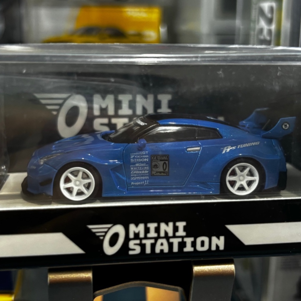 Jual Mini Station MS 1:64 LBWK 3.0 Nissan GT-R R35 Fast & Furious Blue ...