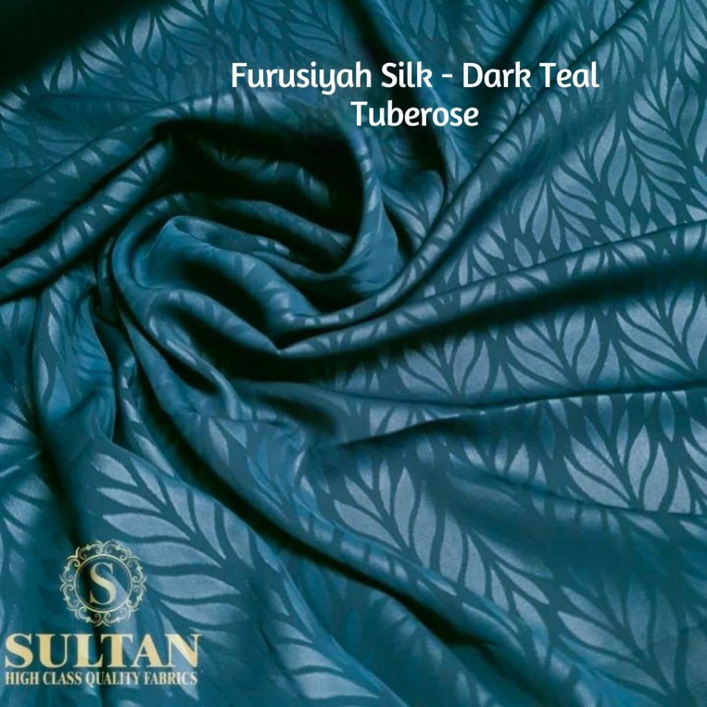 Jual KAIN FURUSIYAH SILK SULTAN EMBOSS TUBEROSE 50 cm | Shopee Indonesia