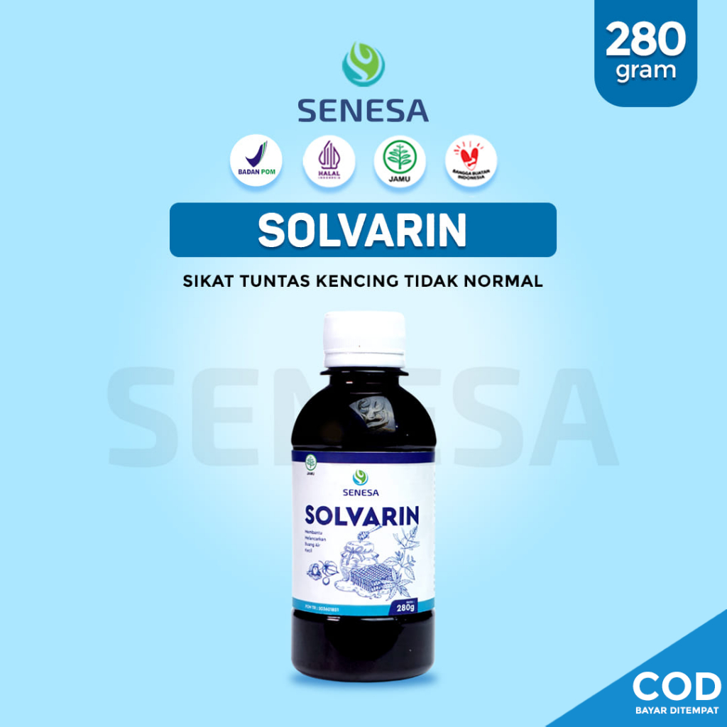 Jual Senesa - Madu Solvarin Menyembuhkan Anyang Anyangan Infeksi ...