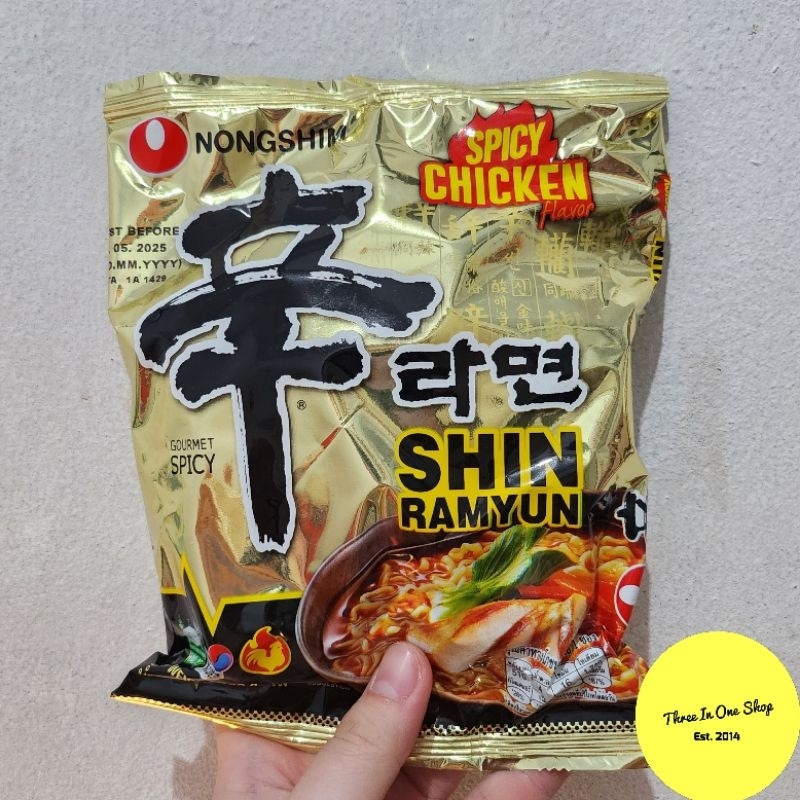 Jual [READY STOCK] Nongshim Shin Ramyun Spicy Chicken 120g | Shopee ...