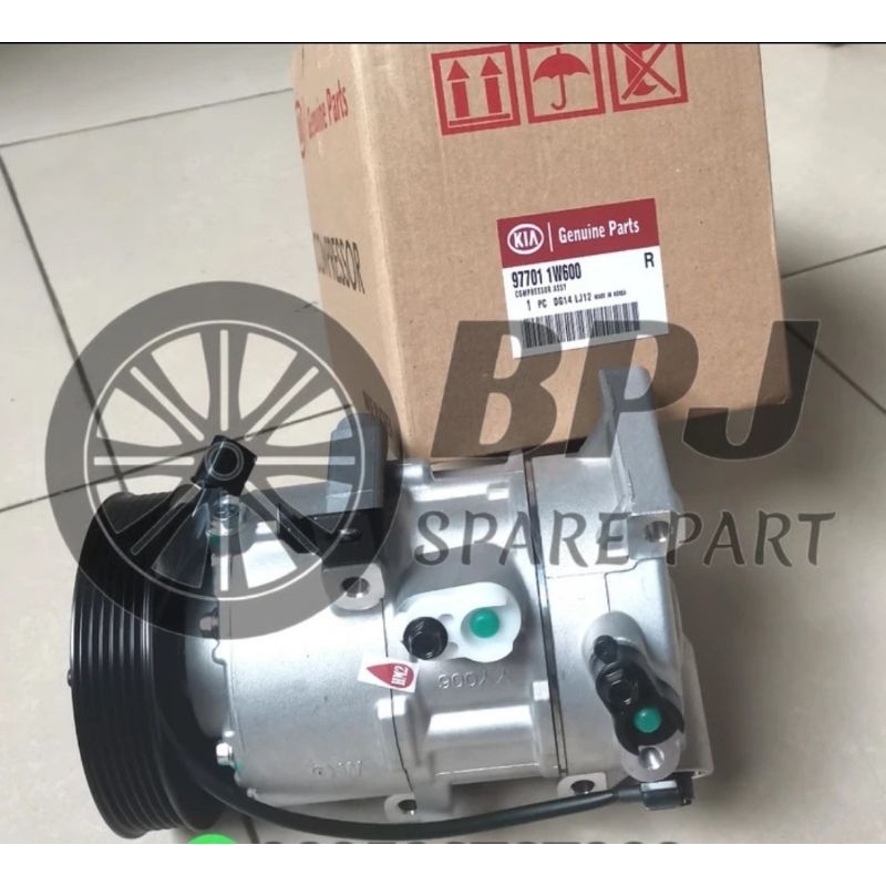 Jual Compressor Compresor Kompresor AC All New Kia Rio 2012 2013 2014 ...