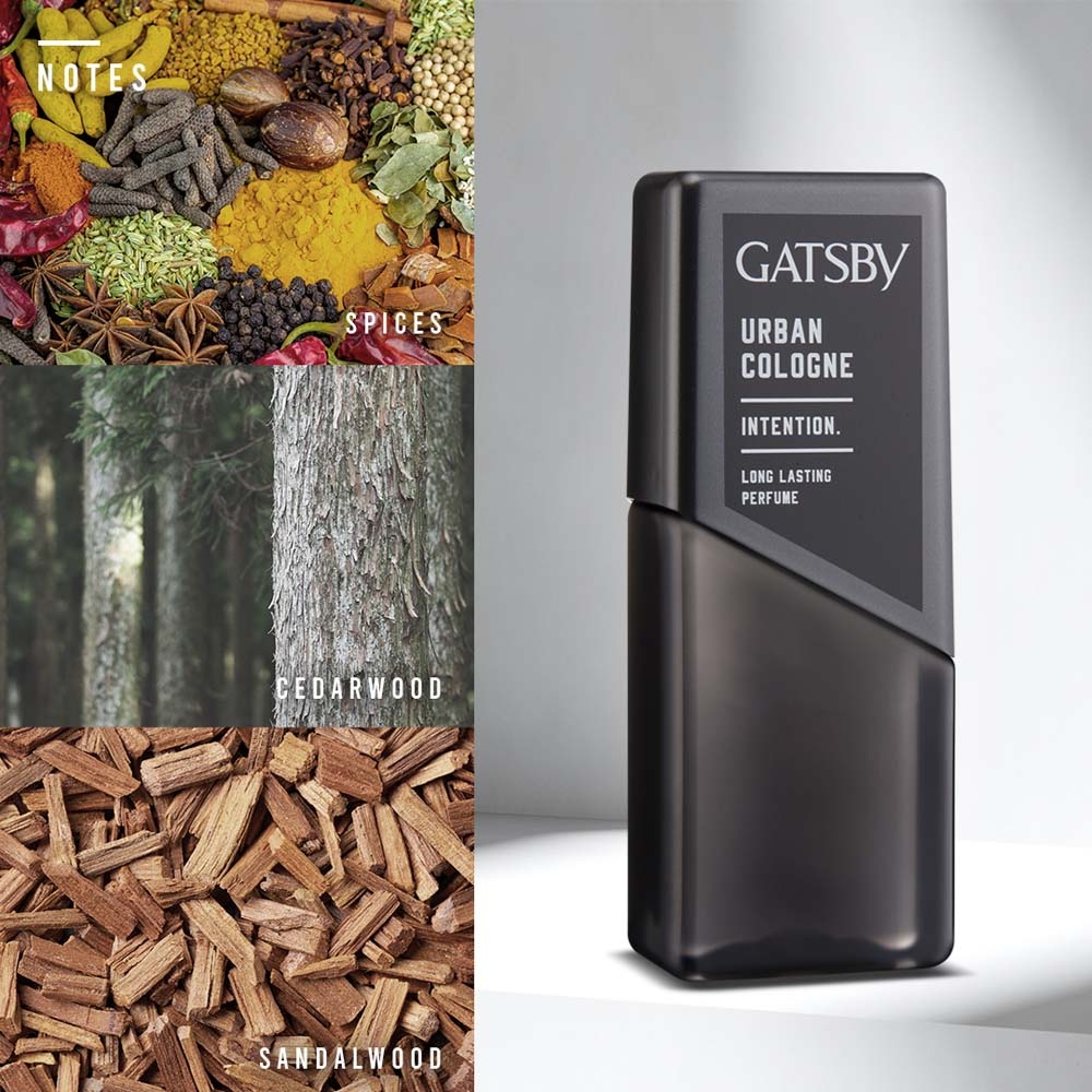 Jual Gatsby Urban Cologne Series | Energy | Intention | Ardent ...