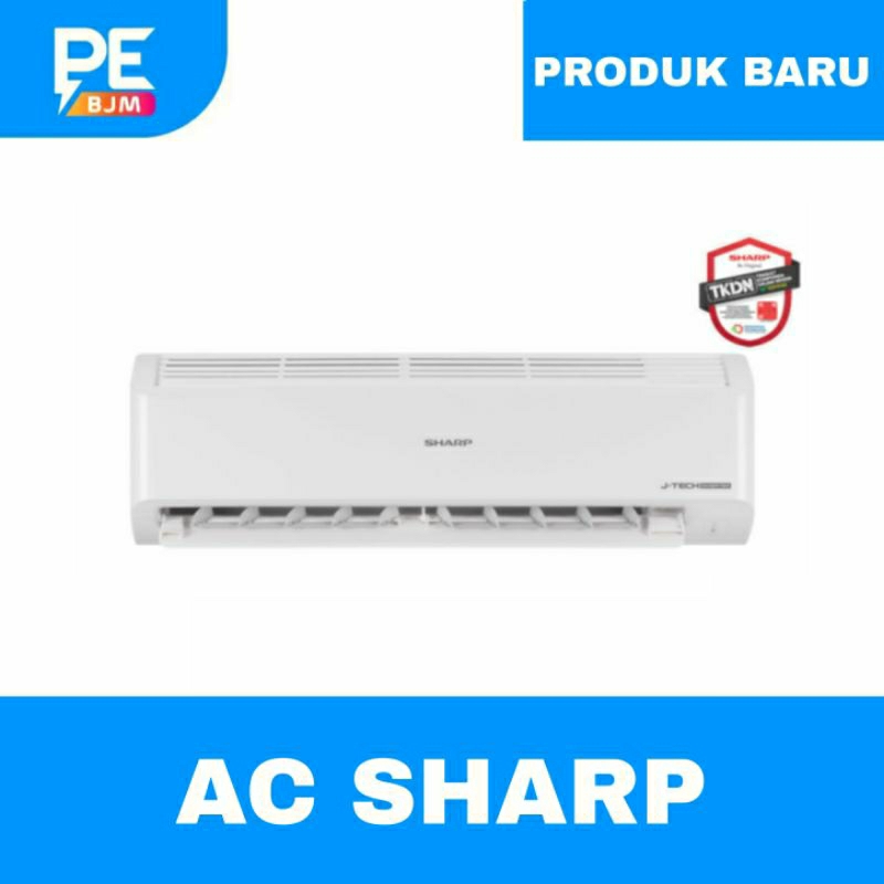 Jual AC SHARP INVERTER 1 PK AH-X10BEY UNIT ONLY GARANSI RESMI | Shopee ...