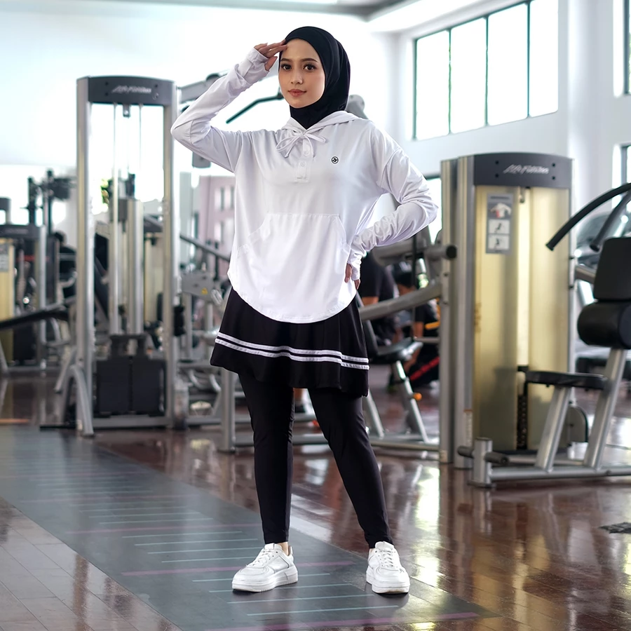 Set Olahraga Muslimah Stylish dan Nyaman Nadine Sport x Billie Cargo Zaneva