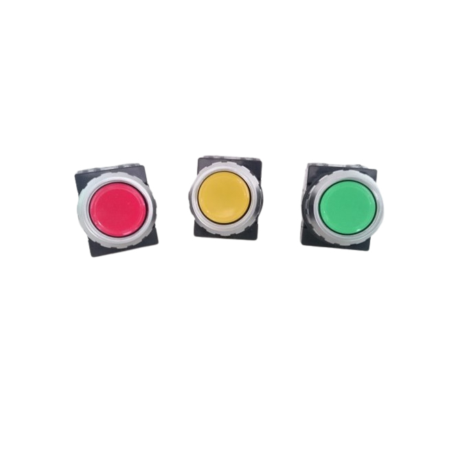 Jual Saklar Tombol Push Button Switch Box Panel 30D 30mm HANYOUNG Warna ...