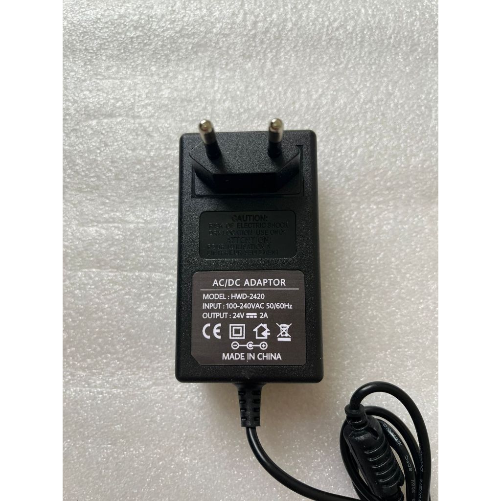 Jual AC/DC ADAPTOR 24V 2A MODEL:HWD2420 | Shopee Indonesia