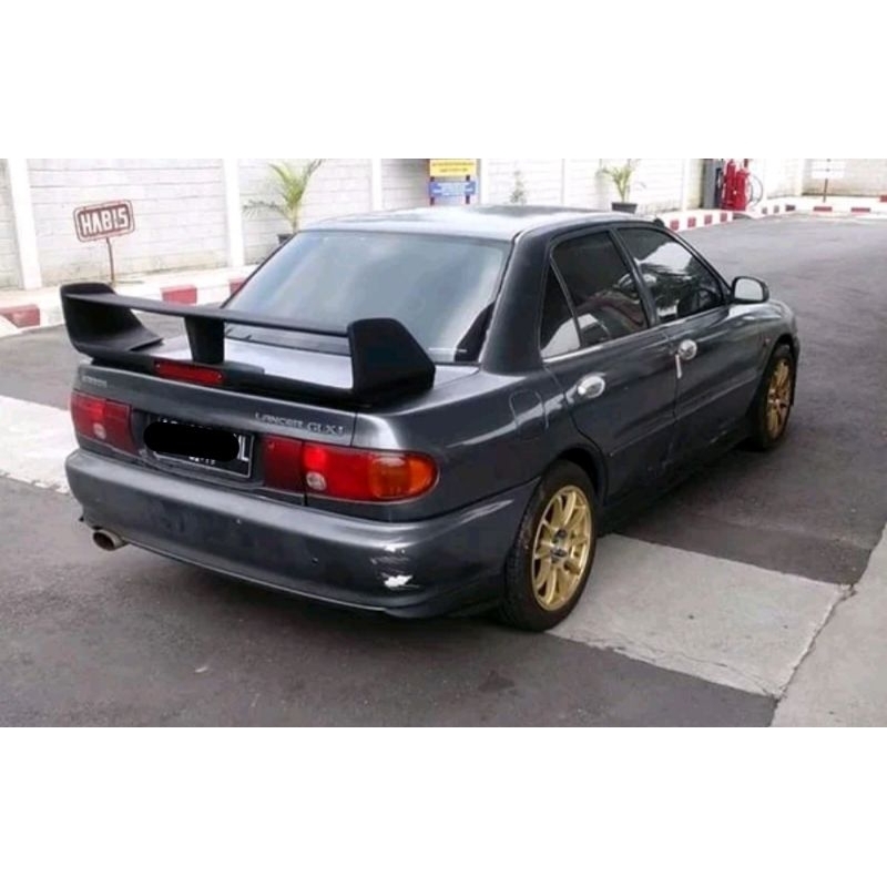 Jual Spoiler model EVO 3 EVO3 untuk mobil mitsubishi lancer CB4 CB5 dan ...