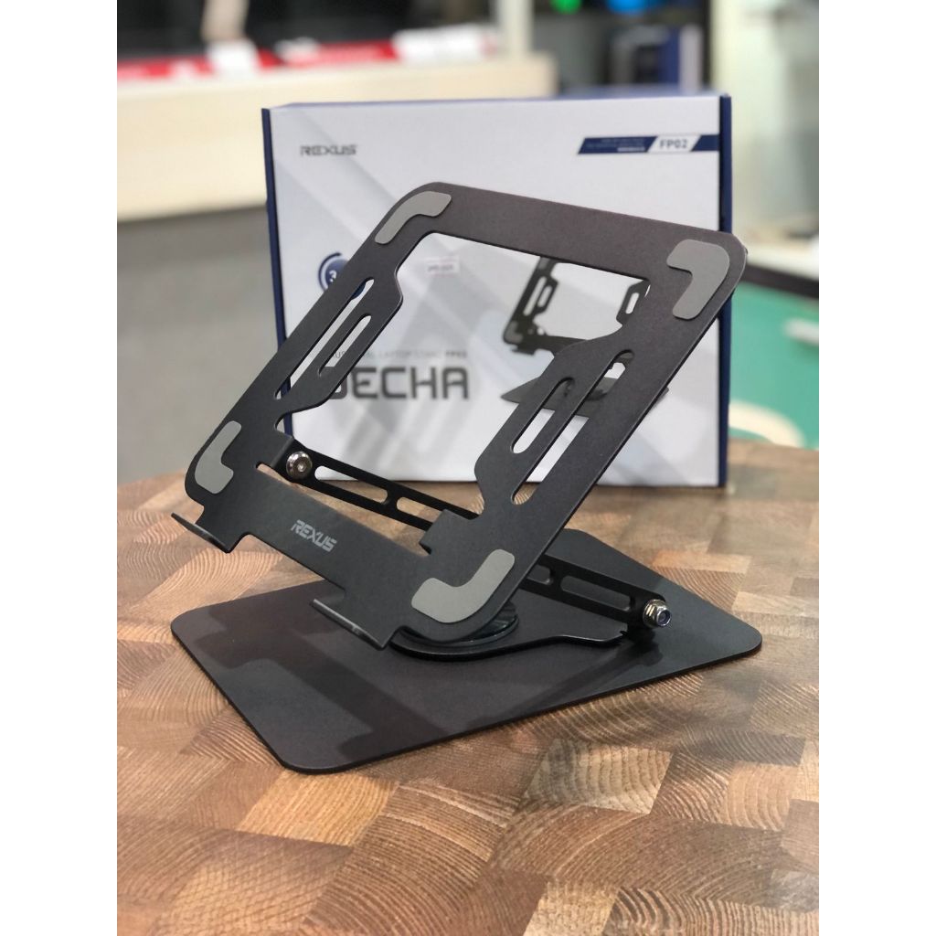 Jual REXUS DECHA FP02 STAND LAPTOP 360 ADJUSTABLE | Shopee Indonesia