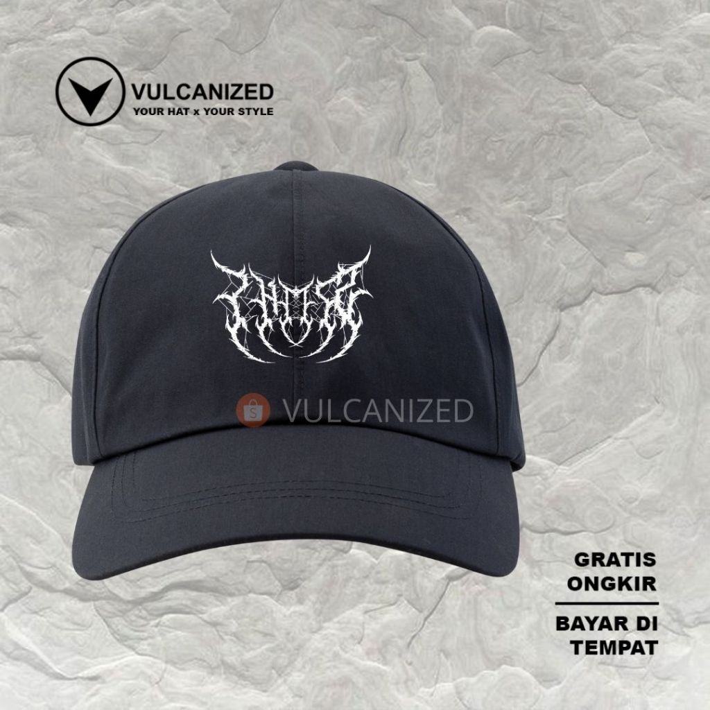 Jual Intis Polo Caps Metal - Black Topi Pria | Shopee Indonesia