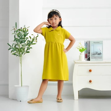 Dress Anak Perempuan Baju Anak Crinkle Air Flow Premium 4 9 Tahun