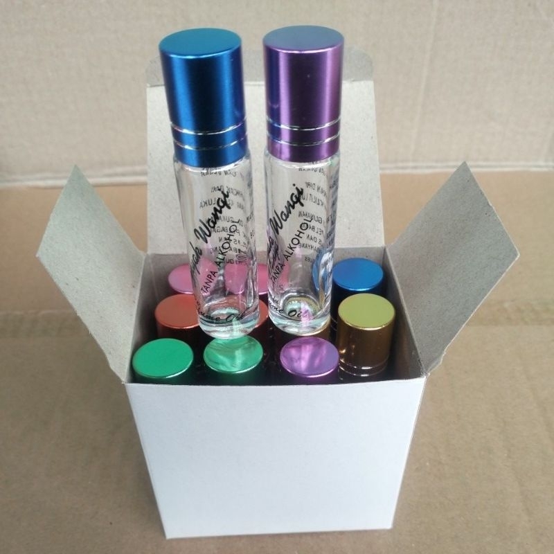 Jual BOTOL ROLL 8ML ROLLON MALAYSIA PRINTED 1 LUSIN | Shopee Indonesia