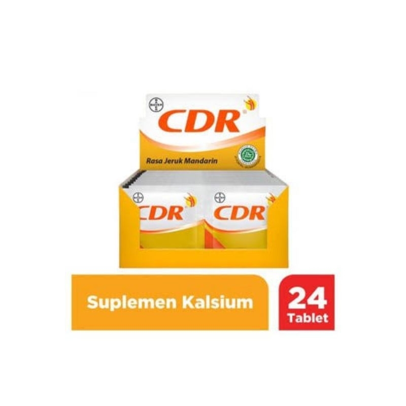 Jual CDR Effervescent Calsium D Redoxon Isi 2s x 12pcs - ORANGE Jeruk ...