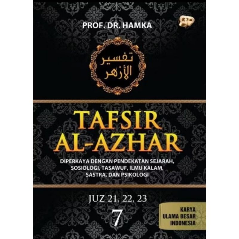 Jual Tafsir Al-Azhar Buya Hamka Jilid 7 Juz 21, 22, 23 | Shopee Indonesia