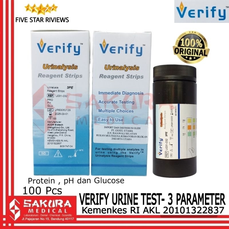Jual Verify urine test 3p-100pcs | Shopee Indonesia