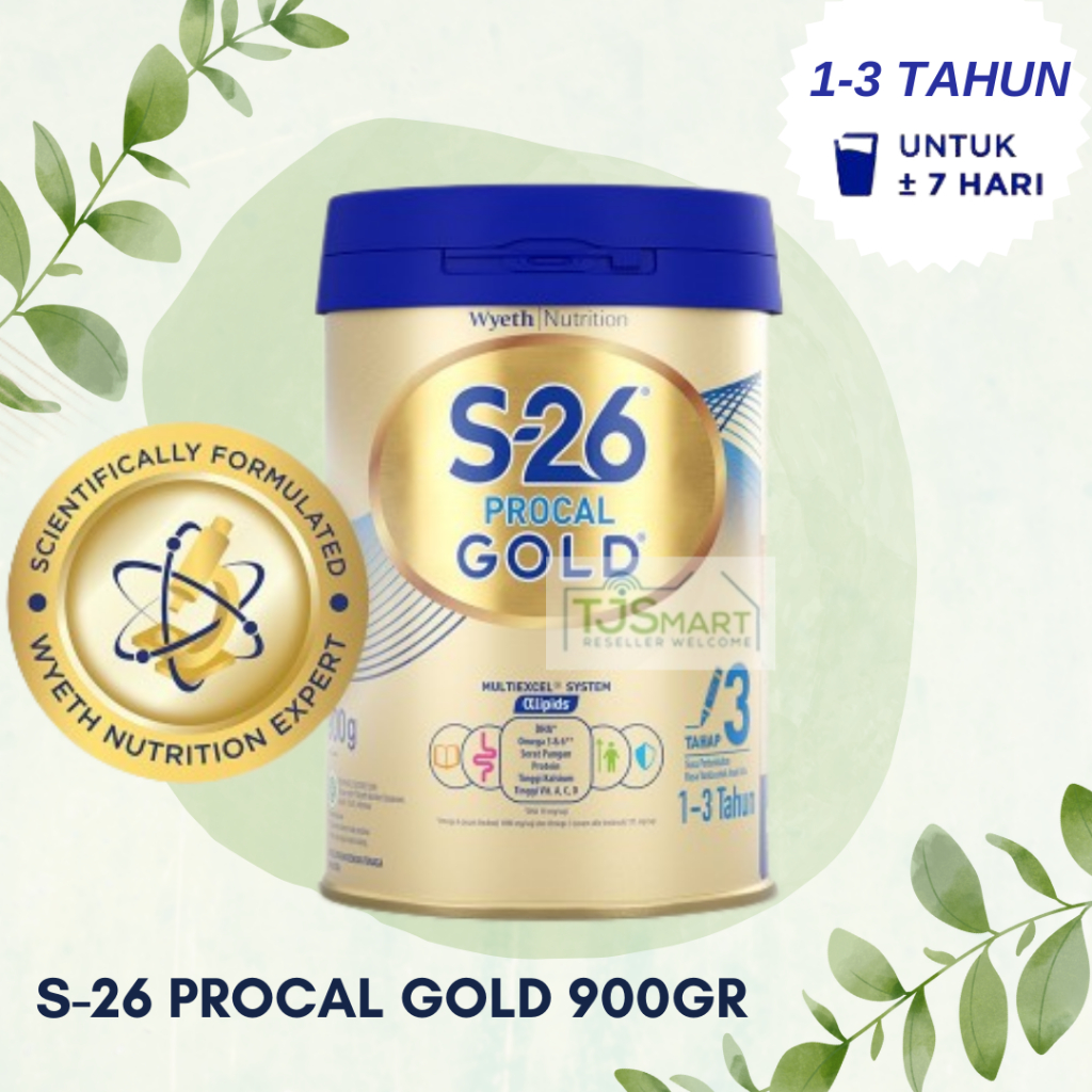 Jual S26 Procal Gold Vanilla 900gr | Shopee Indonesia
