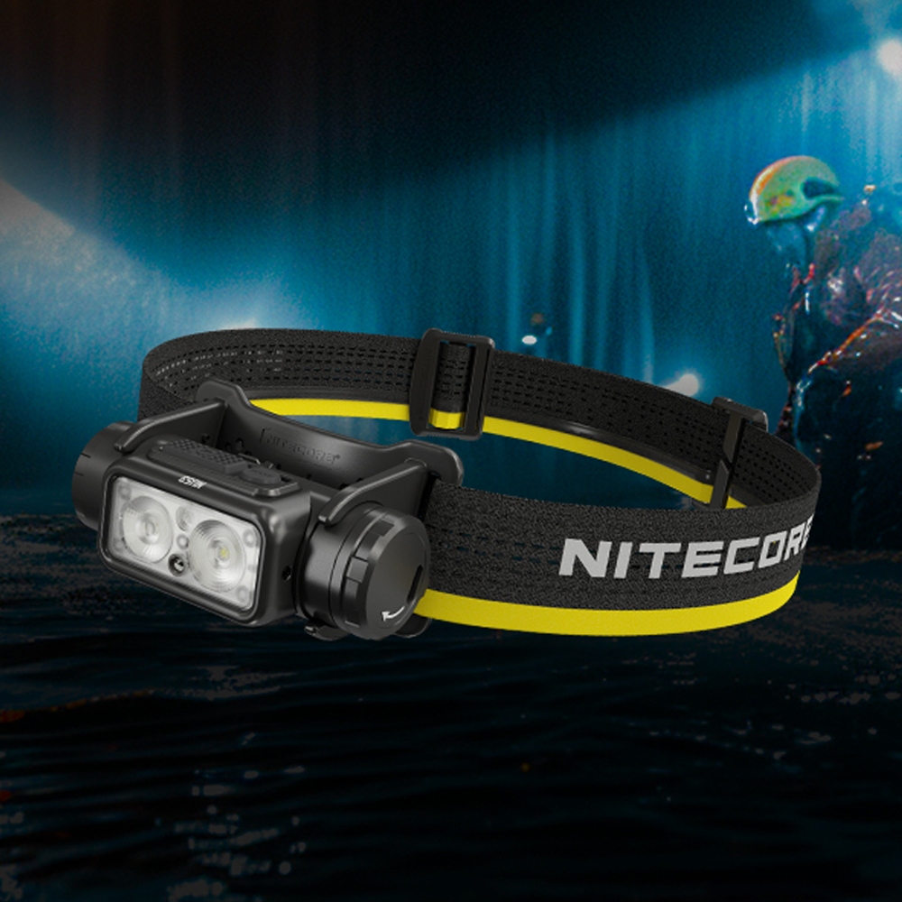 Nitecore NU53 Şarj Edilebilir LED Çalışma Lambası 1800 Lümen, Kompakt, Hafif, Ye