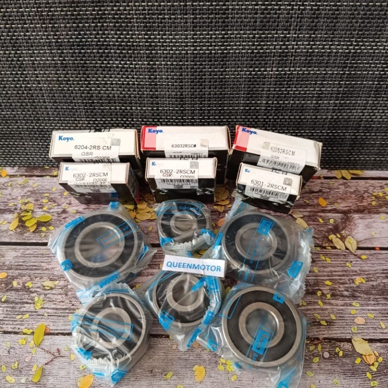 Jual BEARING SET RASIO NMAX OLD NMAX NEW AEROX 155 LEXI 125 6301 6302(2 ...