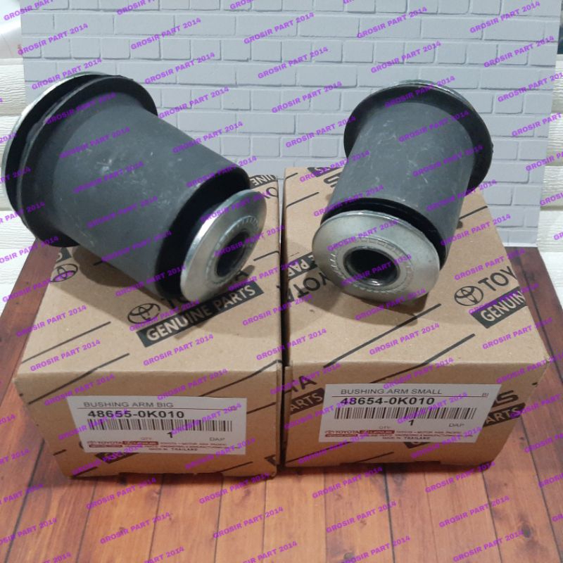 Jual BUSHING LOW ARM BIG SMALL INNOVA ORIGINAL 2PC BUSHING SAYAP BESAR ...