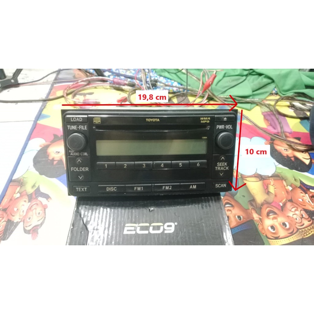 Jual TAPE MOBIL BEKAS JADUL. ORIGINAL TOYOTA INNOVA. KONDISI BEKAS. CD