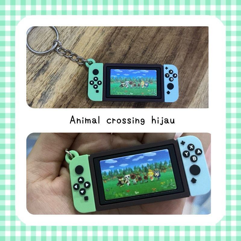 Gantungan Kunci Nintendo Switch Ringfit Animal Crossing Mario Kart Zelda  Lucu Keychain Game Kado Pacar Teman gamer