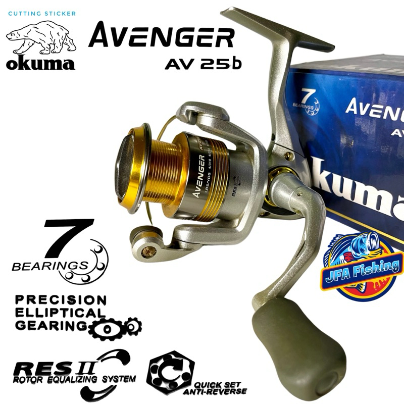 Okuma Spinning Reel Okuma Avenger ABF Baitfeeder Spinning