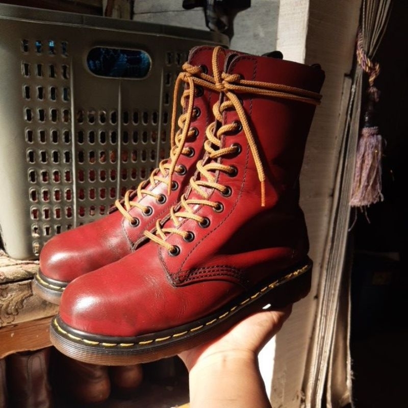 1919 steel toe red cherry