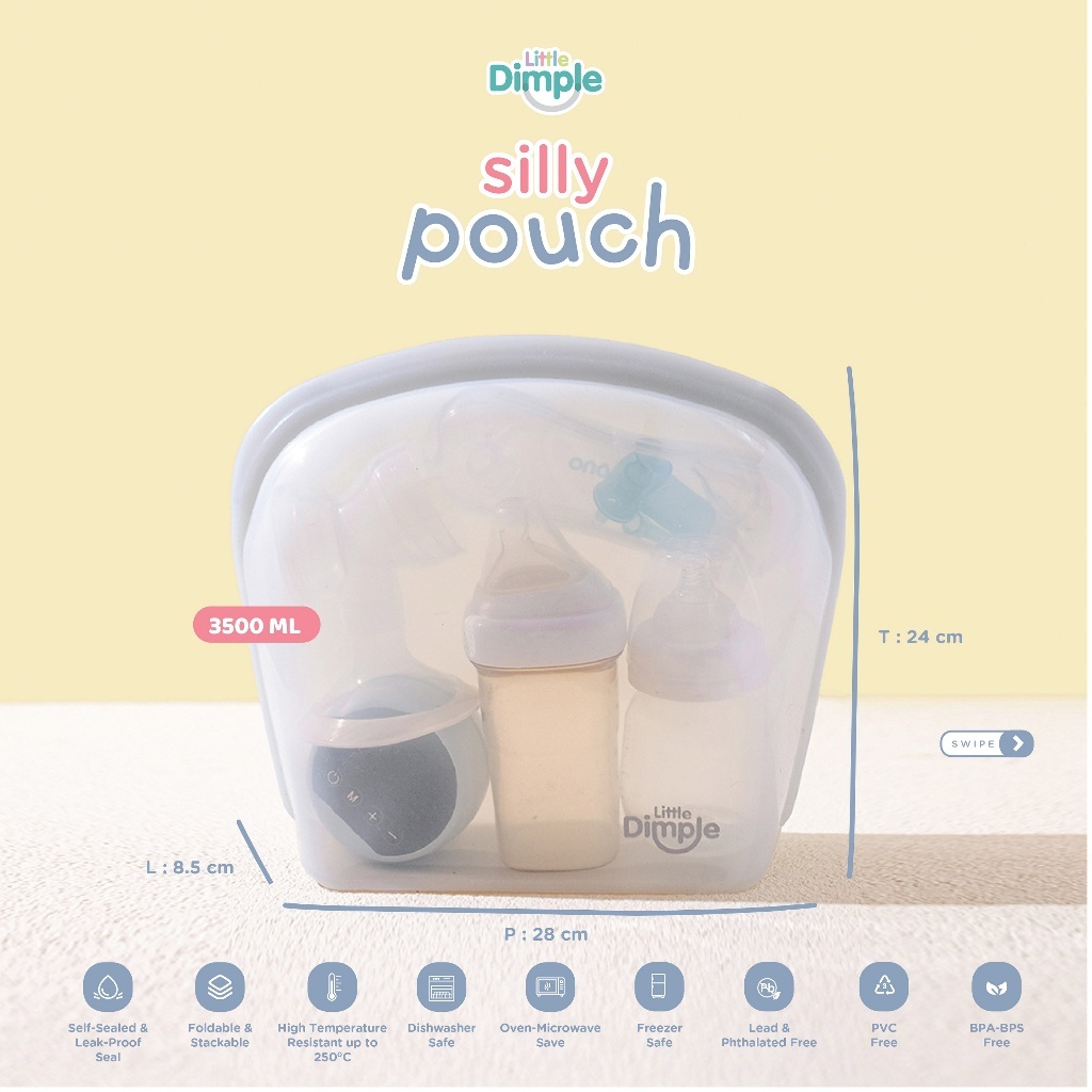 Jual Little Dimple Silly Pouch 3500ml | Shopee Indonesia
