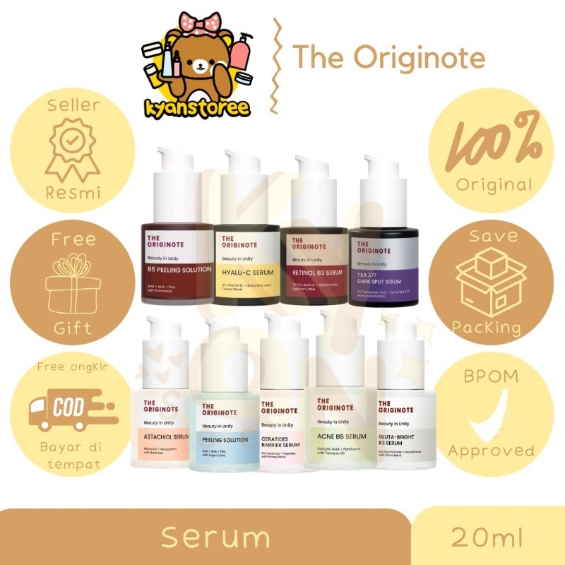 Jual THE ORIGINOTE SERUM / THE ORIGINOTE PEELING SOLUTION / THE ...