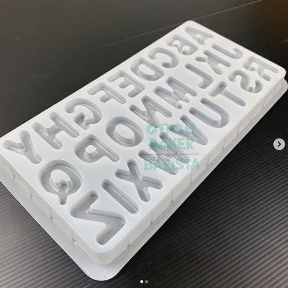 Jual TERLARIZZZ cetakan puding huruf 115622 pudding mould alphabet ...
