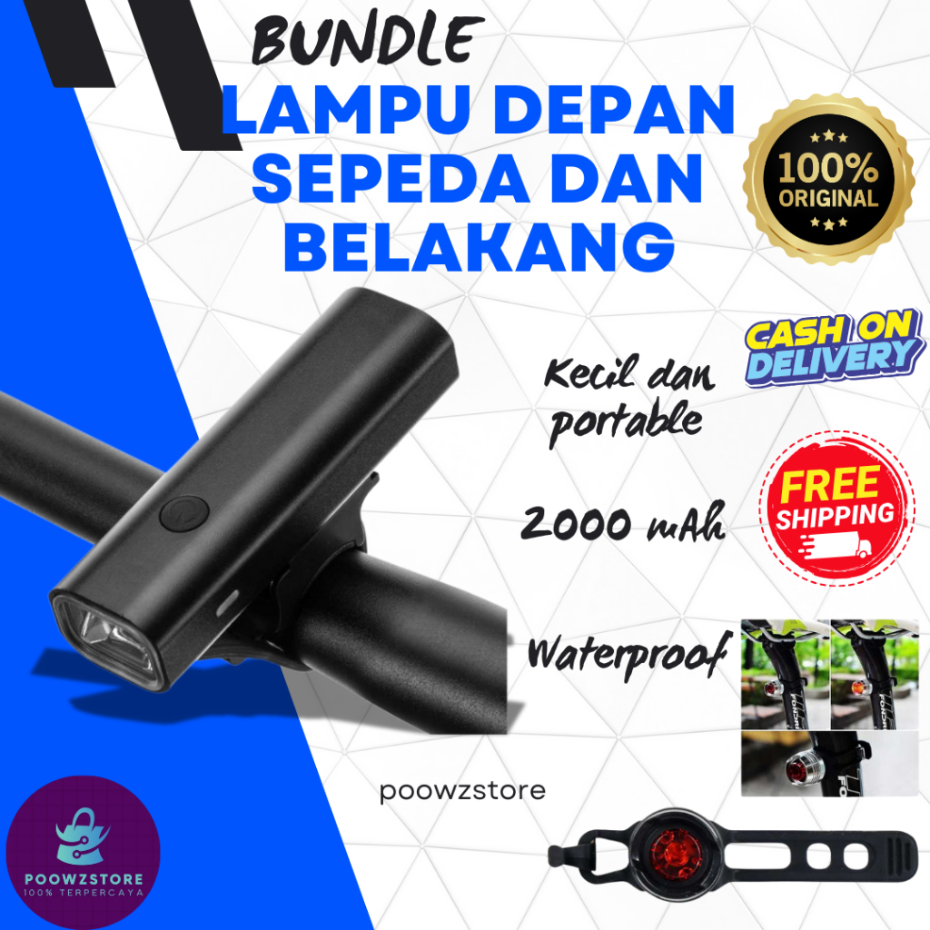 Jual Lampu Depan Sepeda Ontel Pancal Anak Mtb Bmx Listrik LED ...
