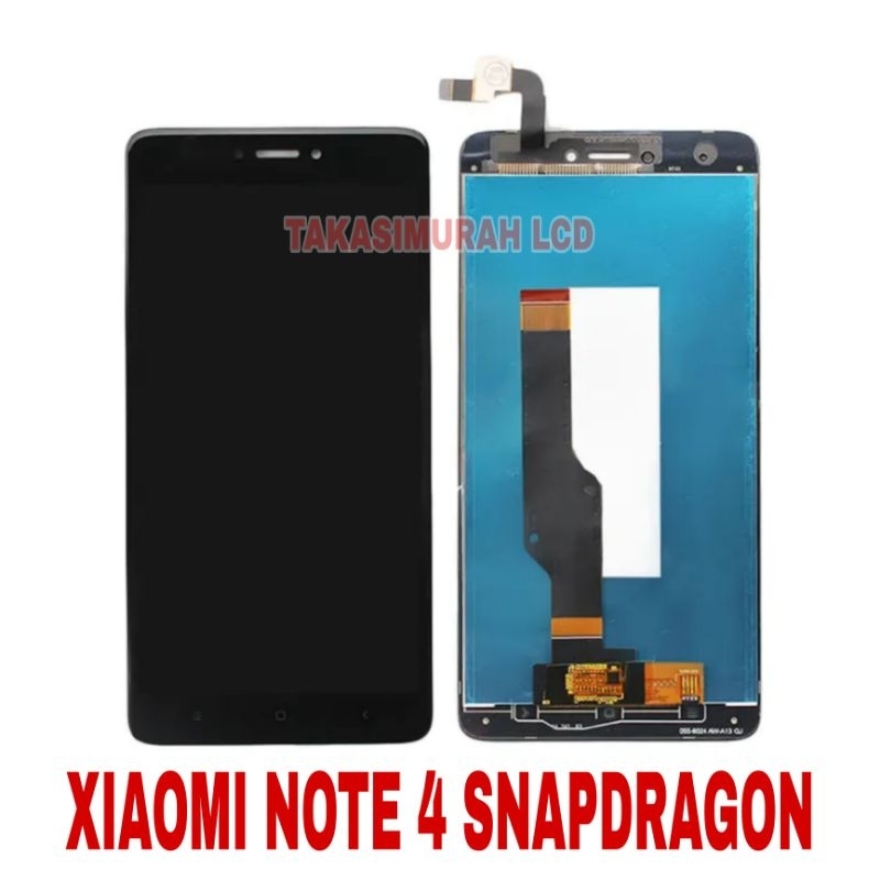 Jual LCD+TOUCHSCREEN XIAOMI NOTE 4 SNAPDRAGON FULLSET | Shopee Indonesia