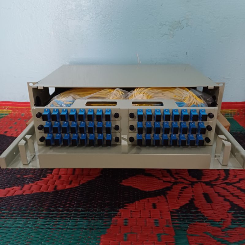 Jual Otb rackmount 48c Lengkap sc upc | Shopee Indonesia