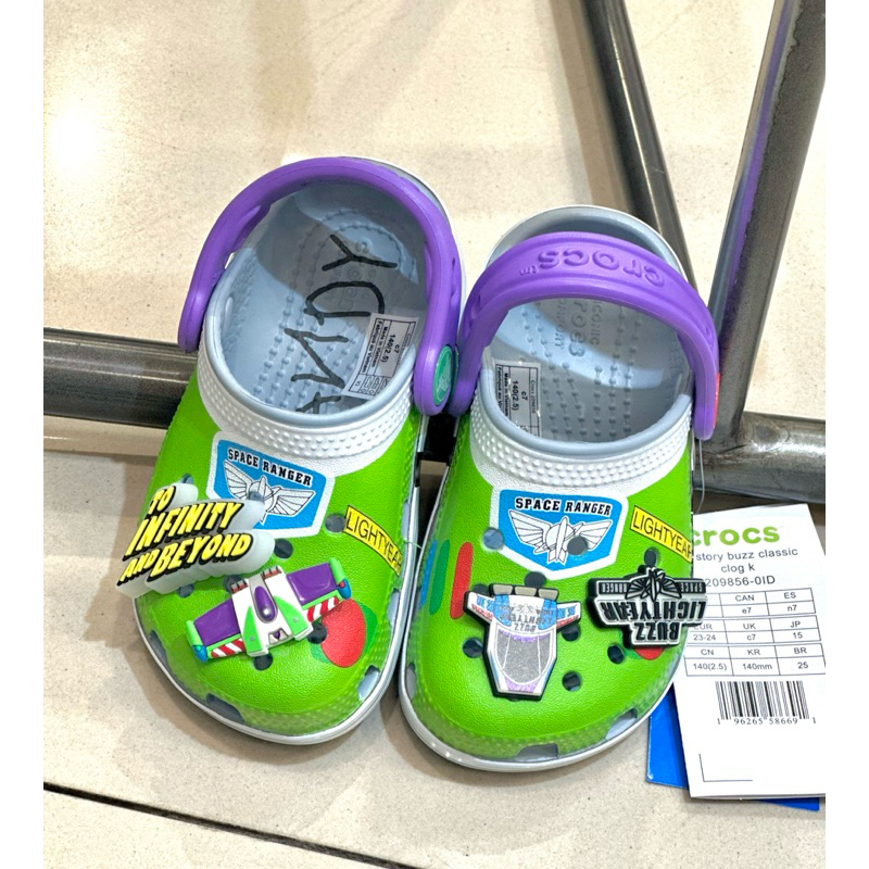 Jual CROCS TOY STORY BUZZ Clog Kids ORI [READY STOCK] | Shopee Indonesia
