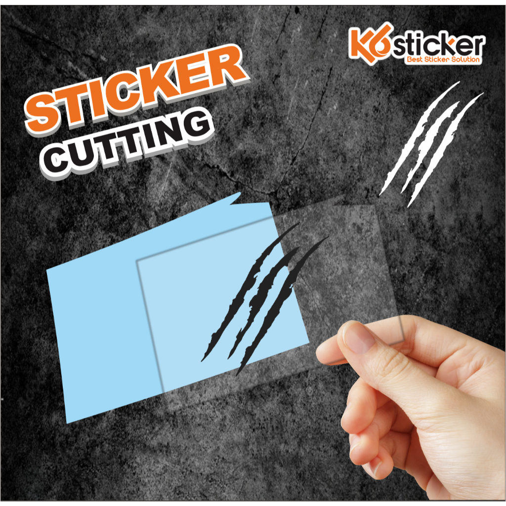 Jual Stiker Cakar Motor Mobil Sticker monster claws | Shopee Indonesia