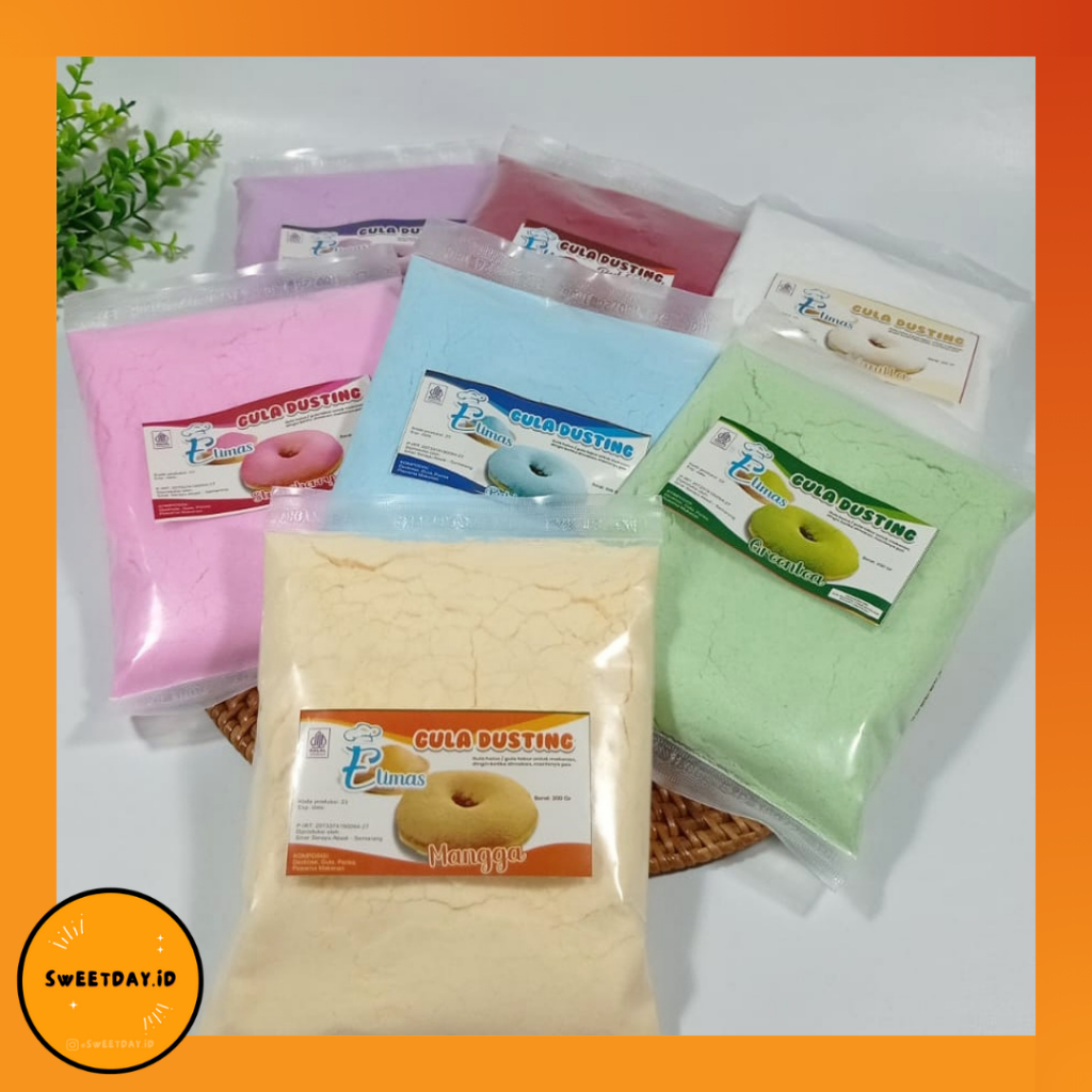 Jual 200 Gr Gula Donat Elimas / Gula Dusting | Shopee Indonesia