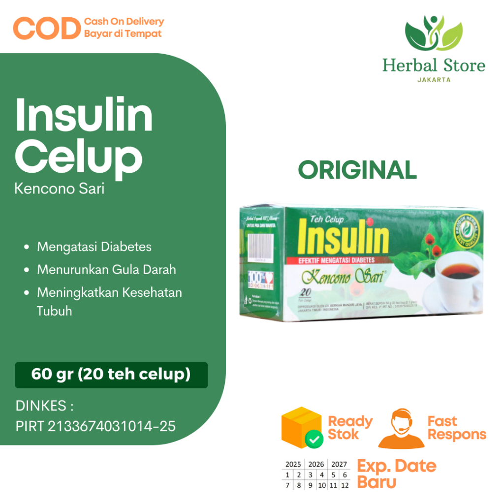 Jual Teh Insulin / Teh Daun Insulin / Teh Celup Insulin / Teh Celup ...