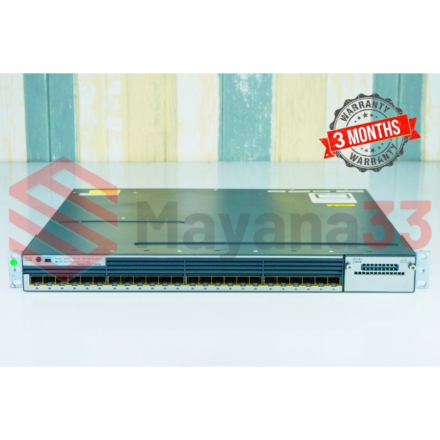 Jual Switch Cisco Catalyst 3750-X Series WS-C3750X-24S-E | Shopee Indonesia
