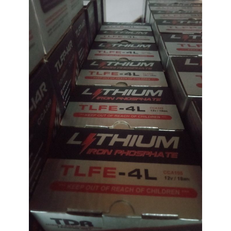 Jual AKI LITHIUM TDR TLFE 4L - 12V AKI TDR MIO - BEAT Fi - FIZ R ...