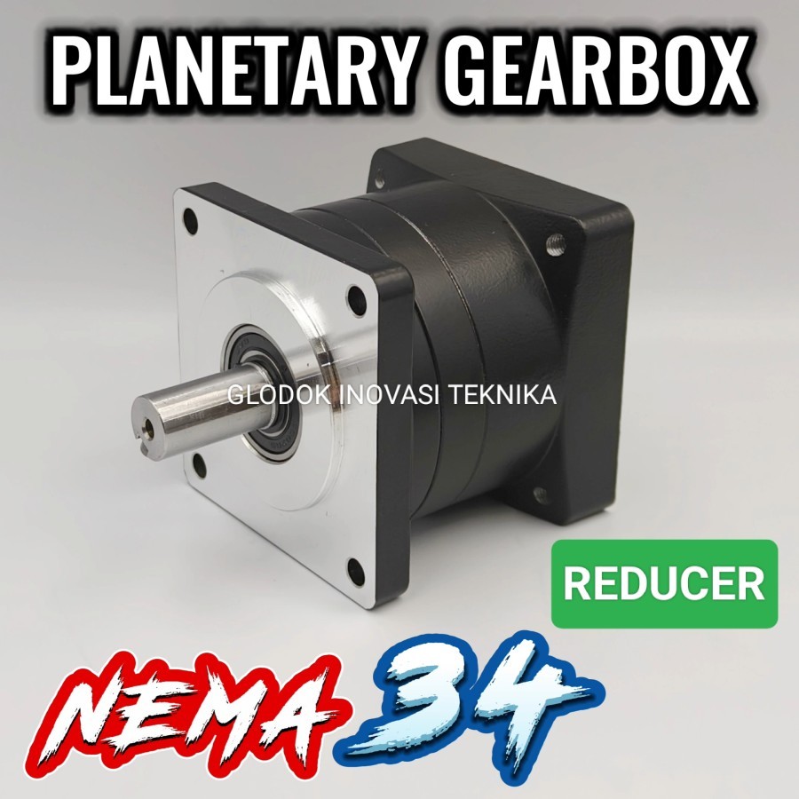 Jual Planetary Gear Box Gearbox Motor Stepper NEMA34 NEMA 34 Reducer ...