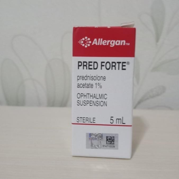 Jual RBK Allergan Pred Forte 5mL READY JKT P-Pred Original | Shopee ...