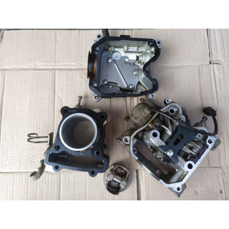Jual Blok Head + Blok Seher Original YAMAHA R15V3 VVA (BK6) pnp Aerox ...