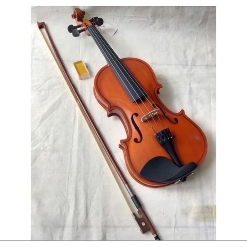 Jual BIOLA AKUSTIK 1/2 FULLSET HARDCASE, BOW, ROSIN (Free senar biola ...
