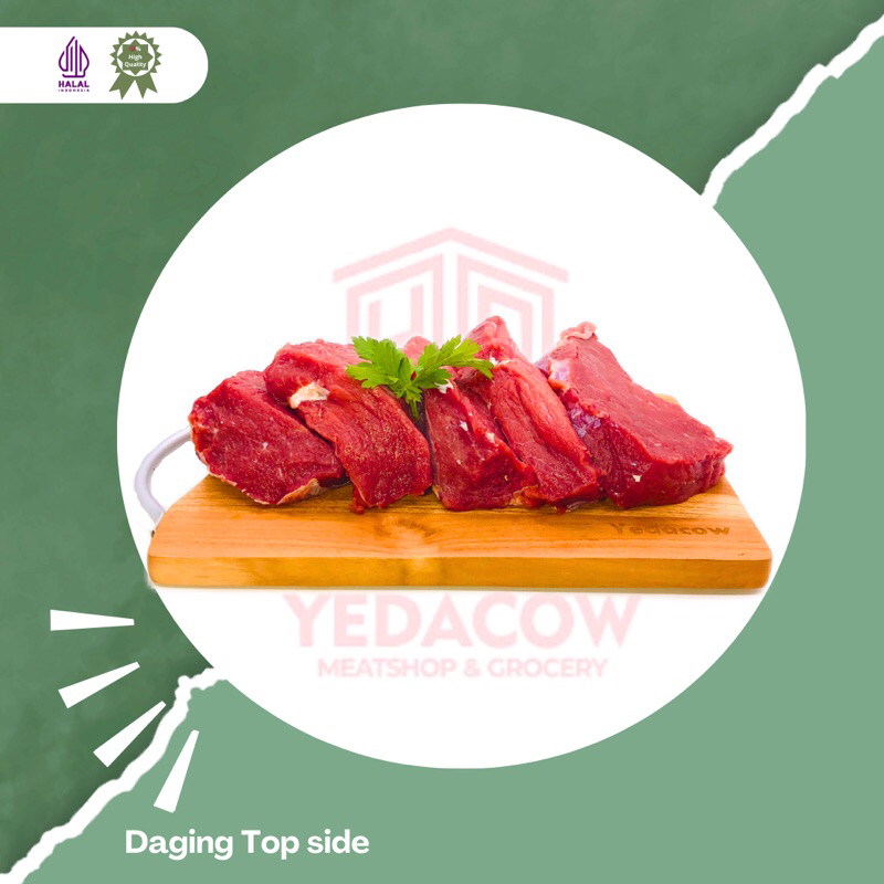 Jual Daging sapi top side/ silap cocok buat masakan Rendang lokal halal ...