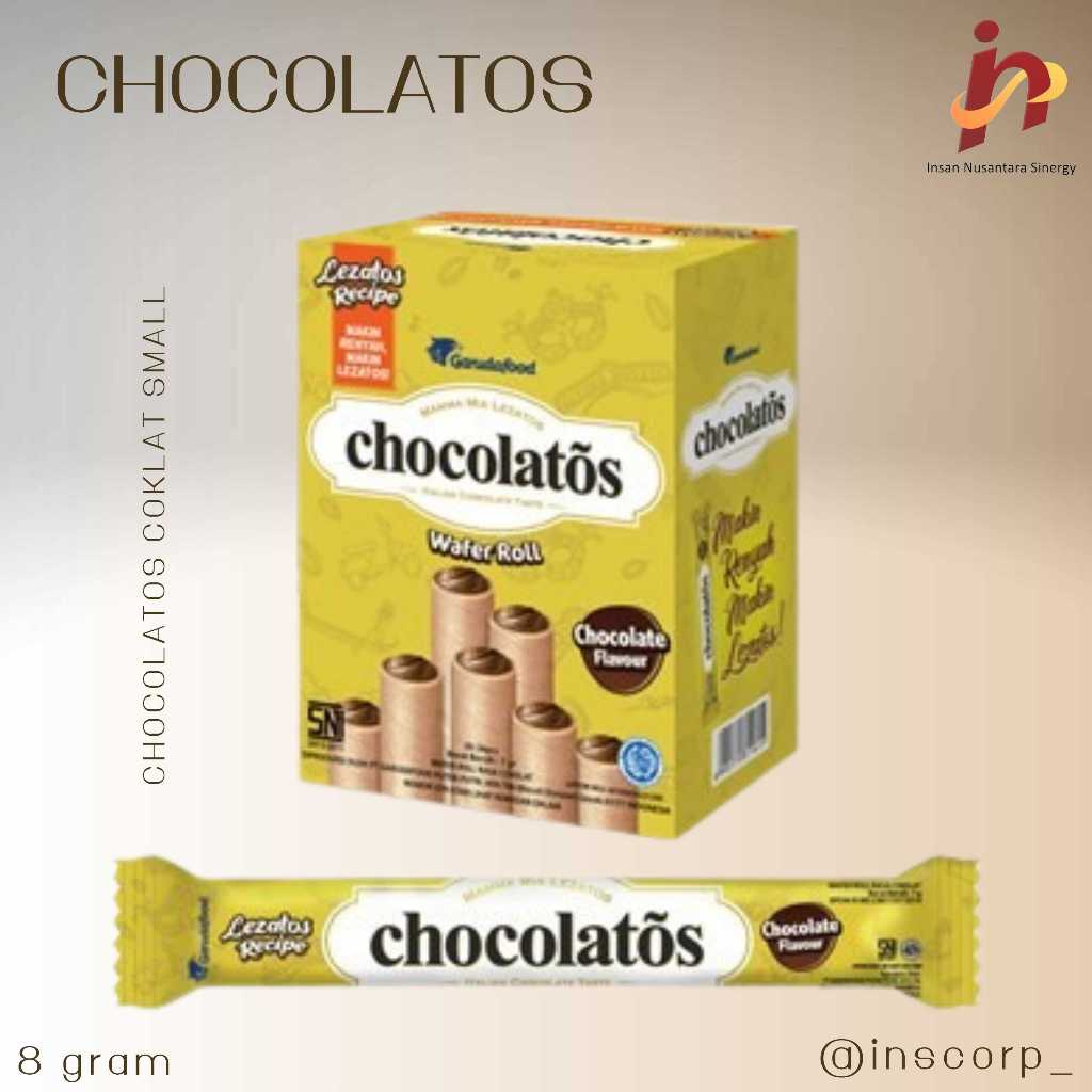 Jual Chocolatos Coklat 8g/Pack/24 Pcs | Shopee Indonesia