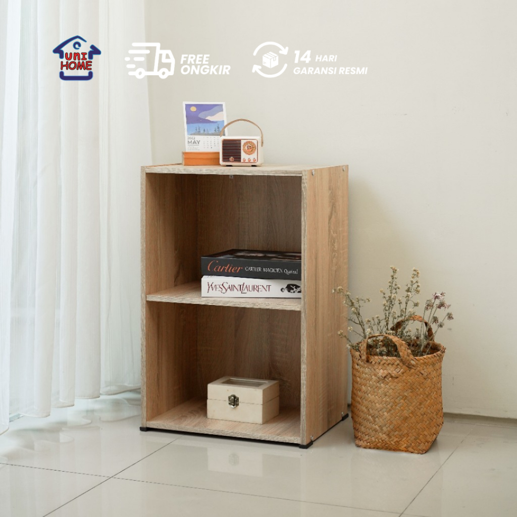 Jual Lemari Rak Buku 2 Susun RB 01 | Shopee Indonesia